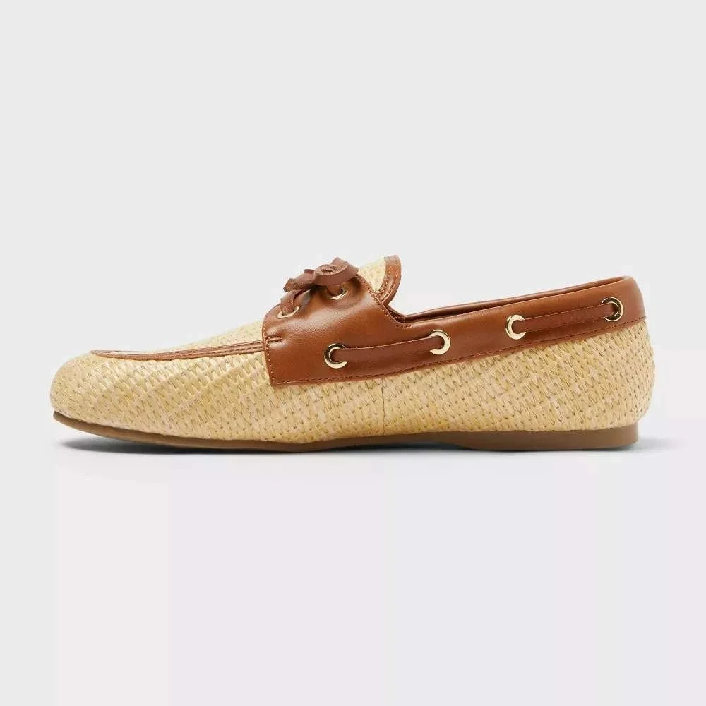 Women's Flats by Universal Thread Midge Natural Size 10 New With Tags‎